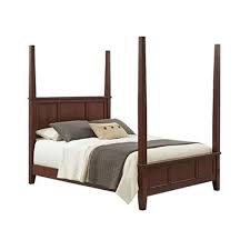 four-poster bed